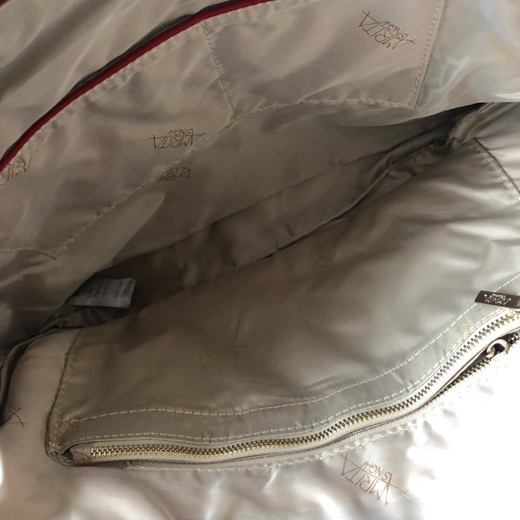 NWT Amrita Singh Navy and Red Shoulder Bag - Picture 4 of 8